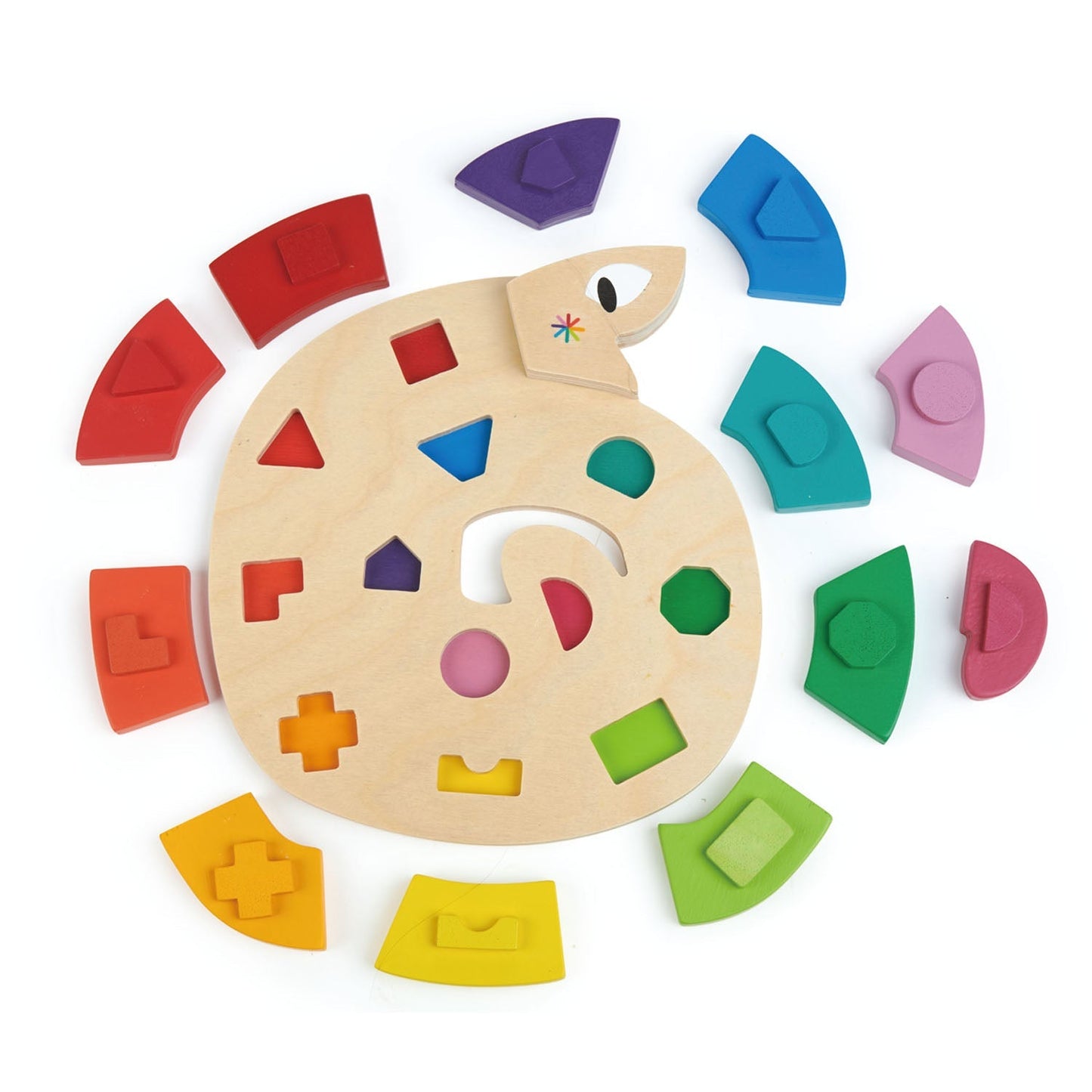 Colour Me Happy - wooden puzzle - ELLIE