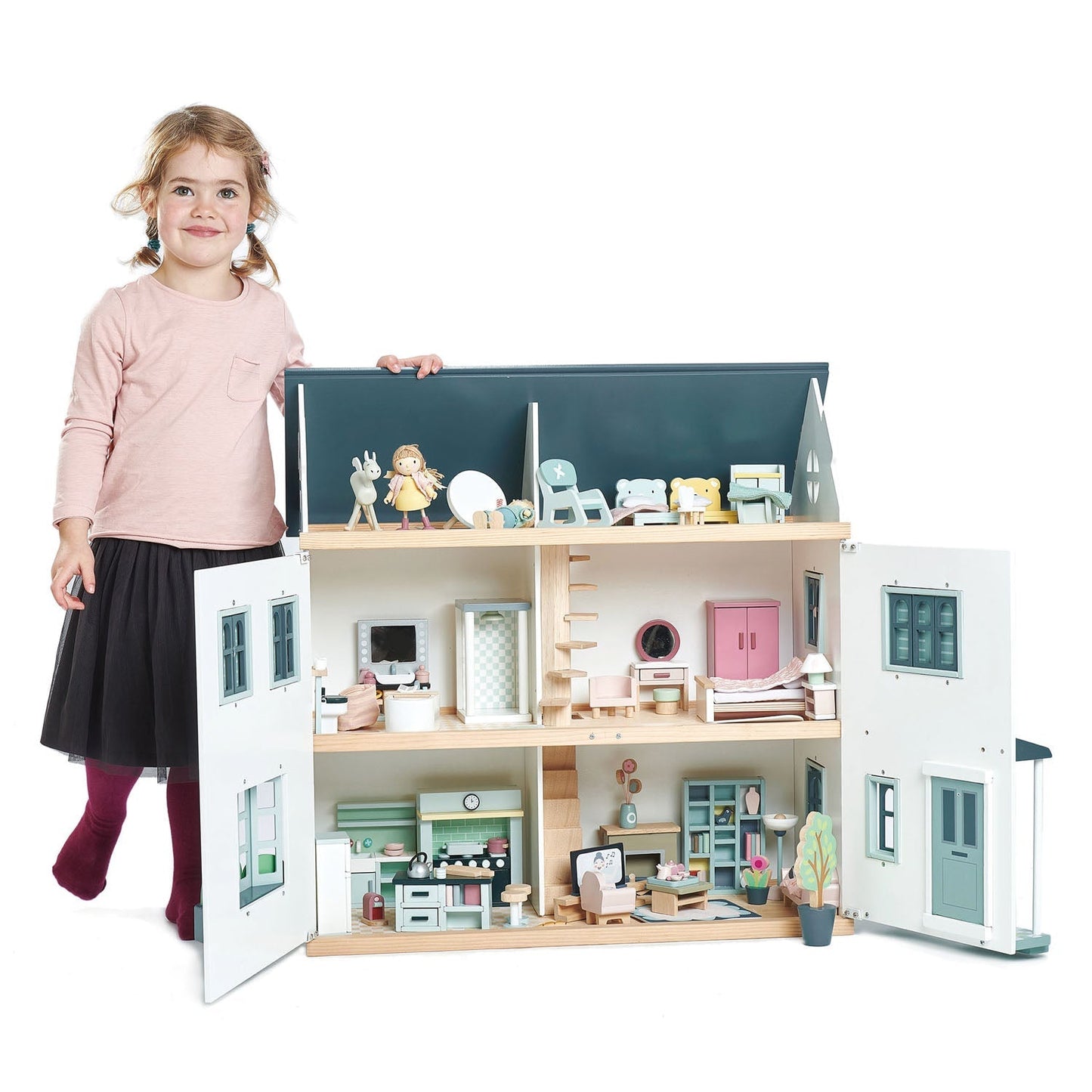 Dolls House Bathroom Furniture - Wooden dolls house furniture - ELLIE