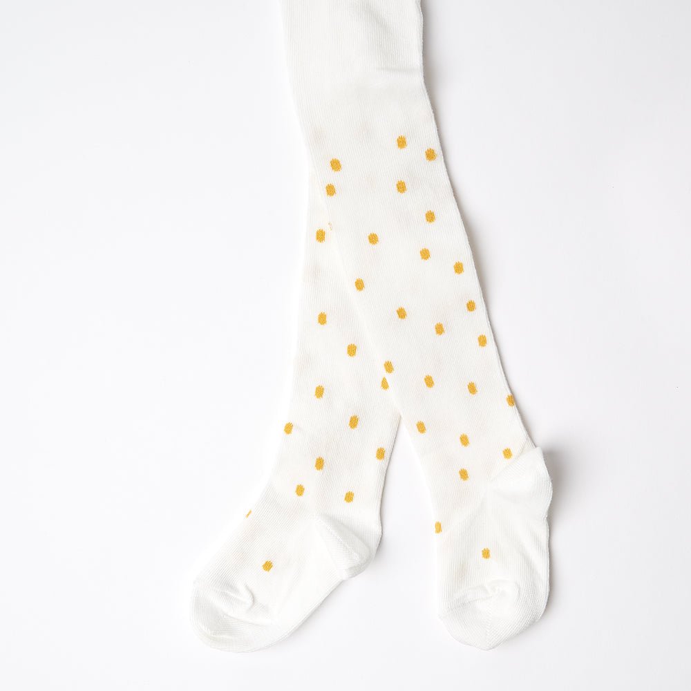 Dotty Tights - Yellow Spot - Accessories - ELLIE