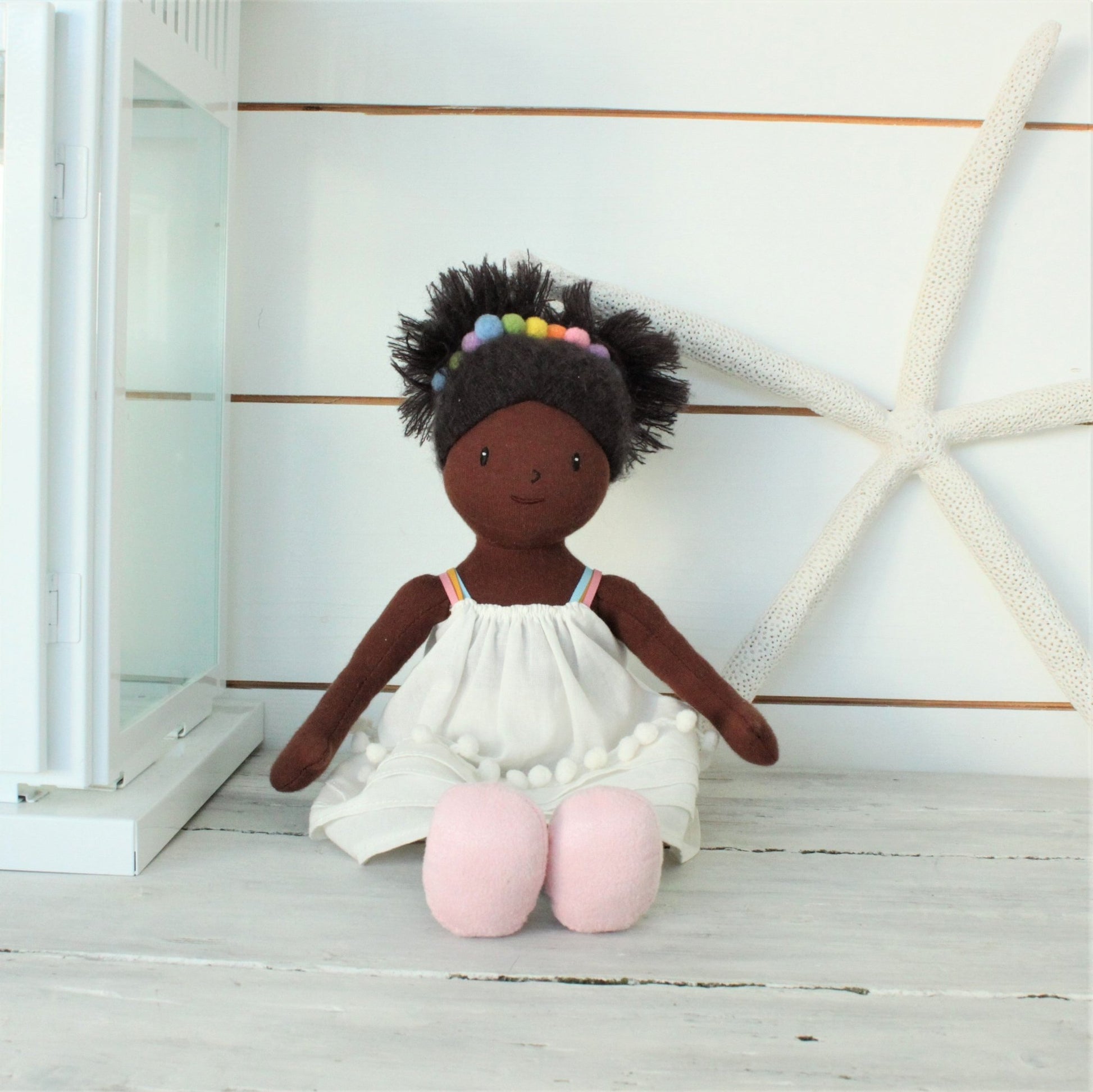 Esme Rainbow Rag Doll - Soft Dolls - ELLIE