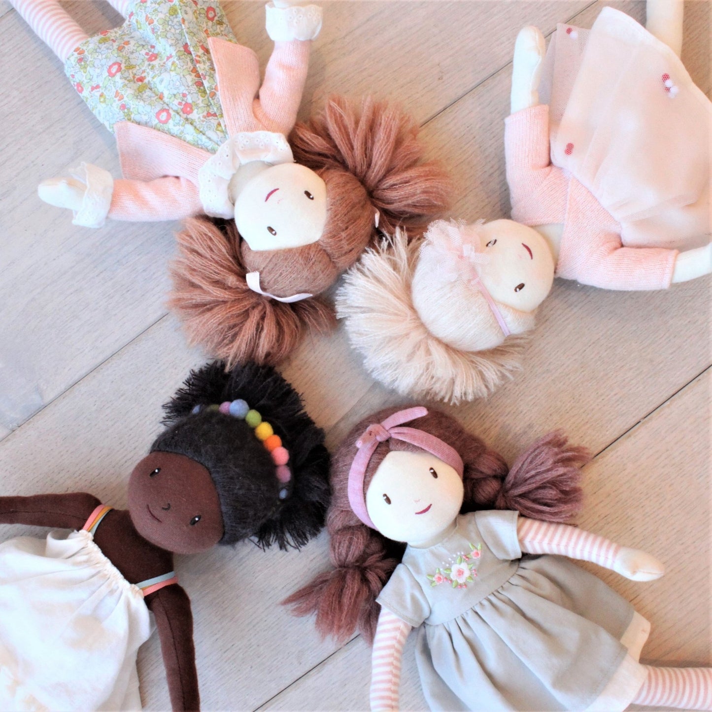 Esme Rainbow Rag Doll - Soft Dolls - ELLIE