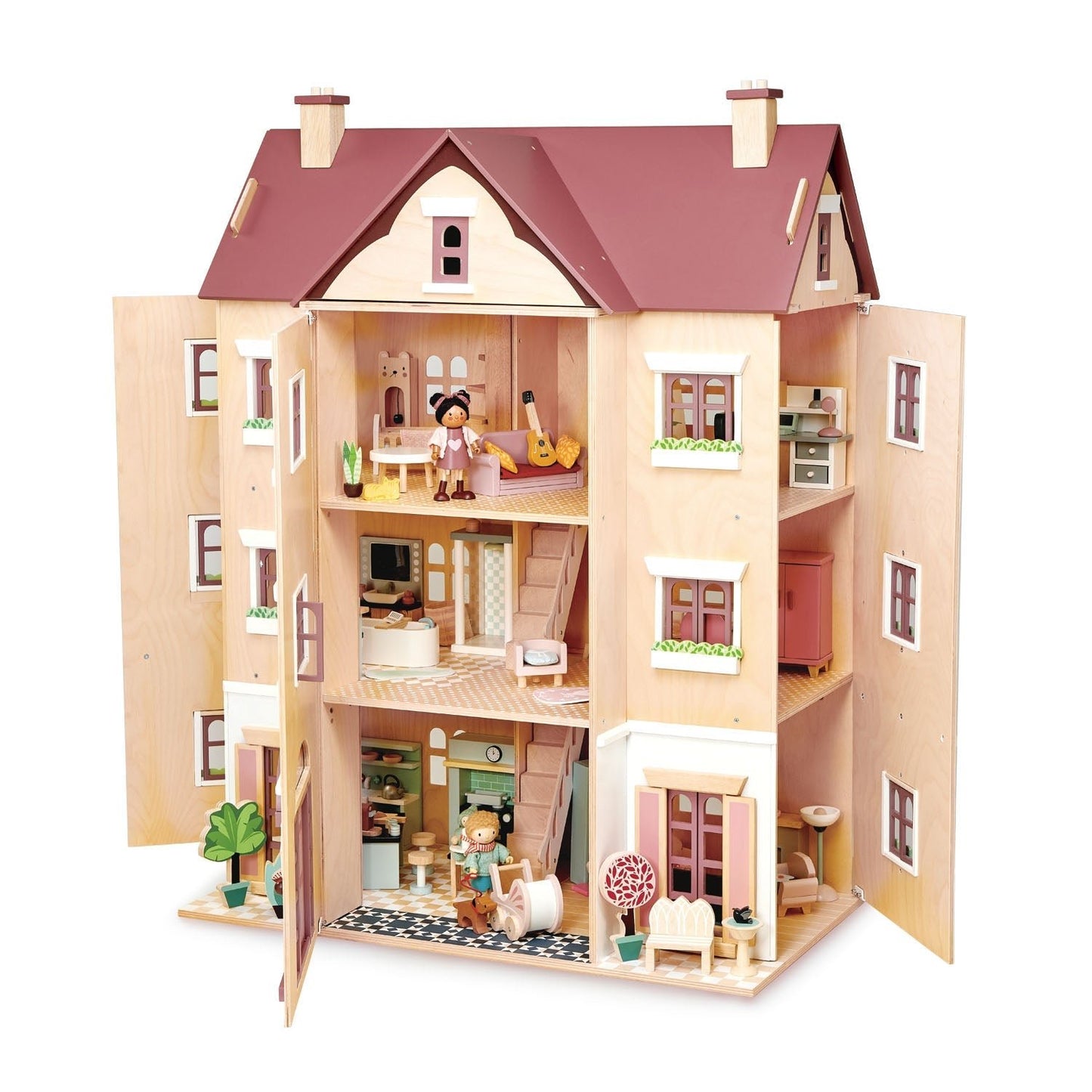 Fantail Hall - wooden dolls house - ELLIE