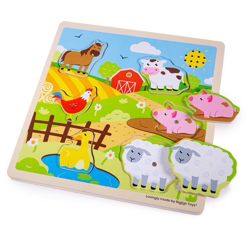 Farm Sounds Puzzle - ELLIE