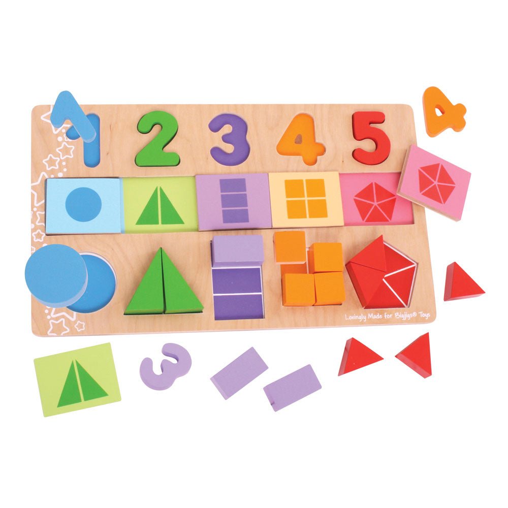 Fractions Puzzle - ELLIE