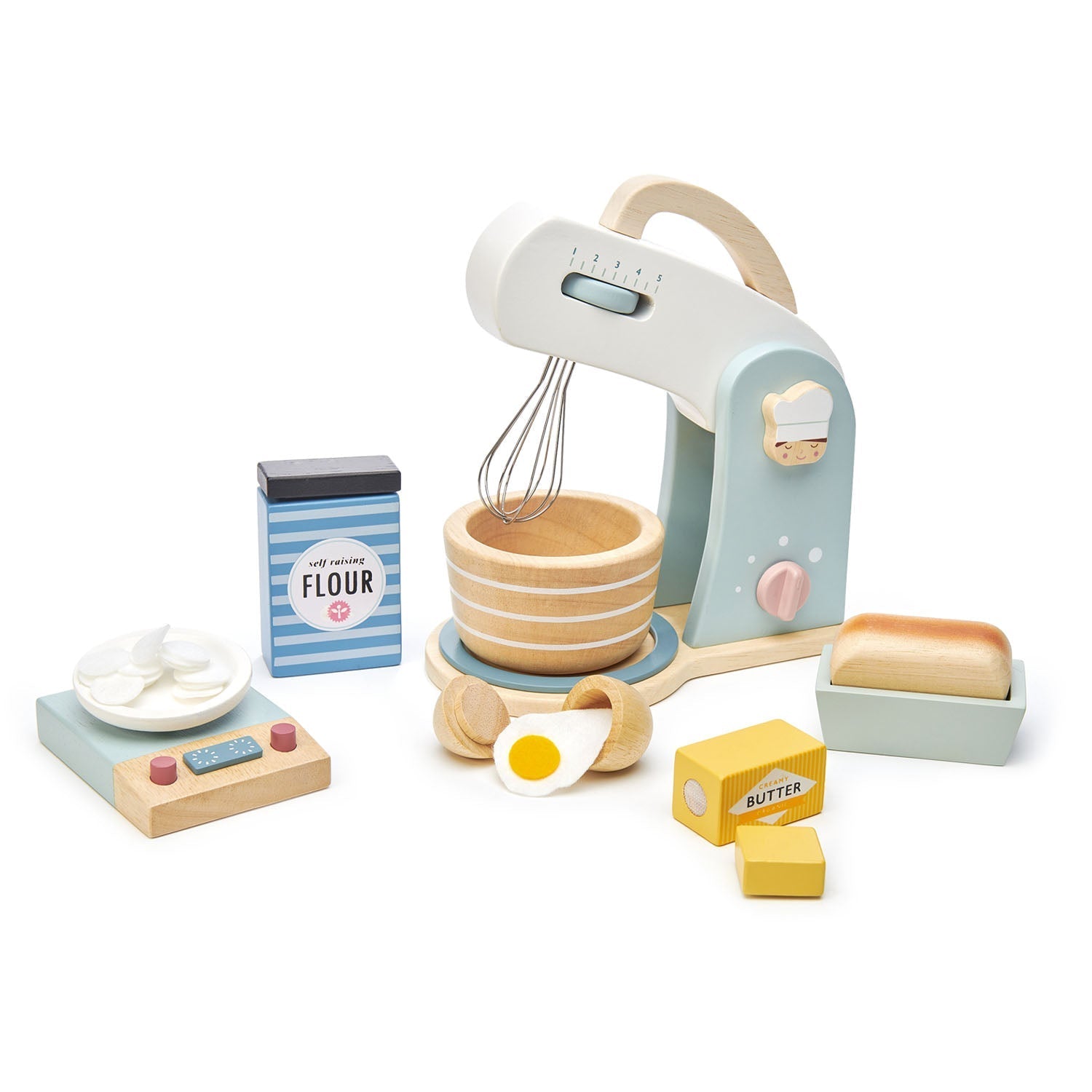 Home Baking Set - Wooden pretend play - ELLIE