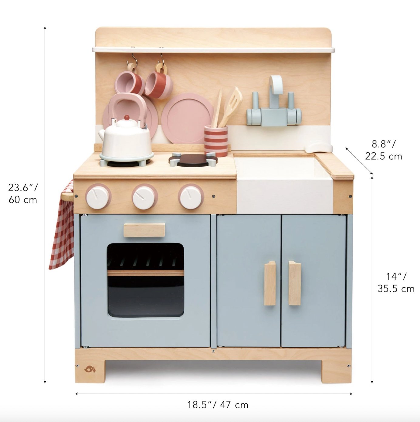 Home Kitchen - Wooden pretend play - ELLIE