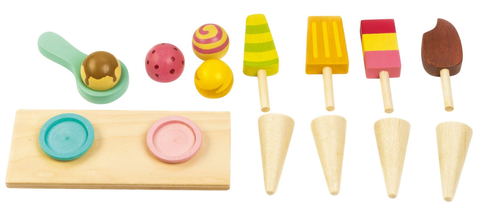 Ice Cream Cart - Wooden pretend play - ELLIE