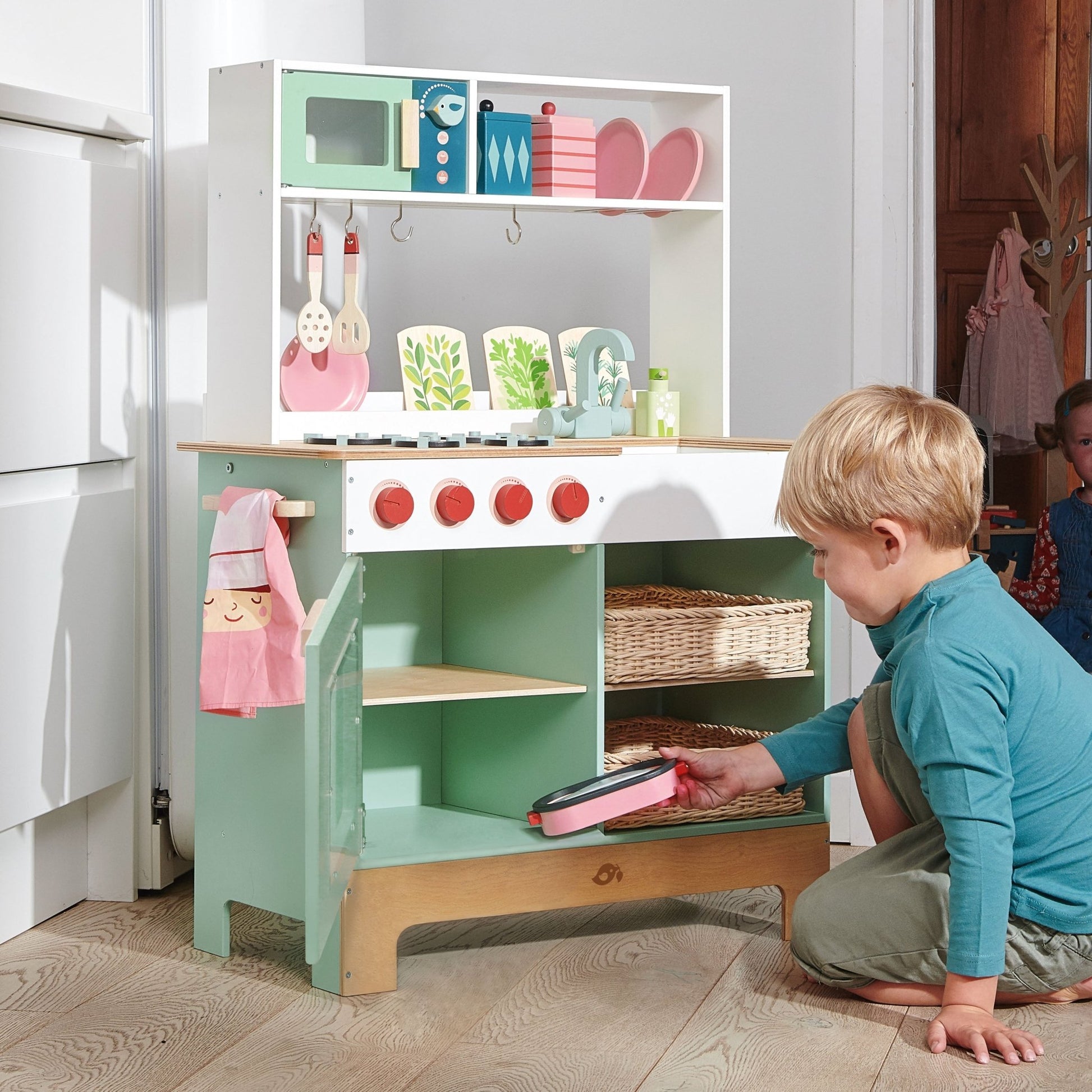 Kitchen Range - Wooden pretend play - ELLIE