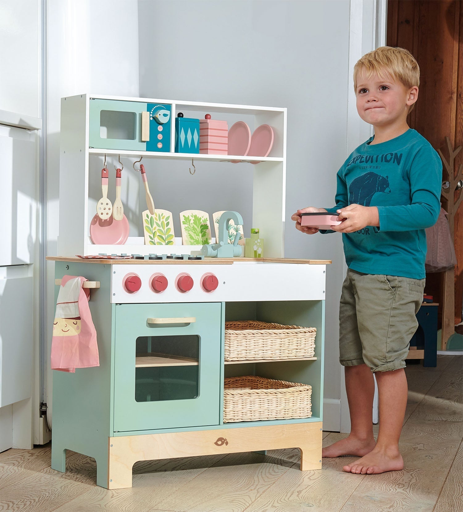 Kitchen Range - Wooden pretend play - ELLIE