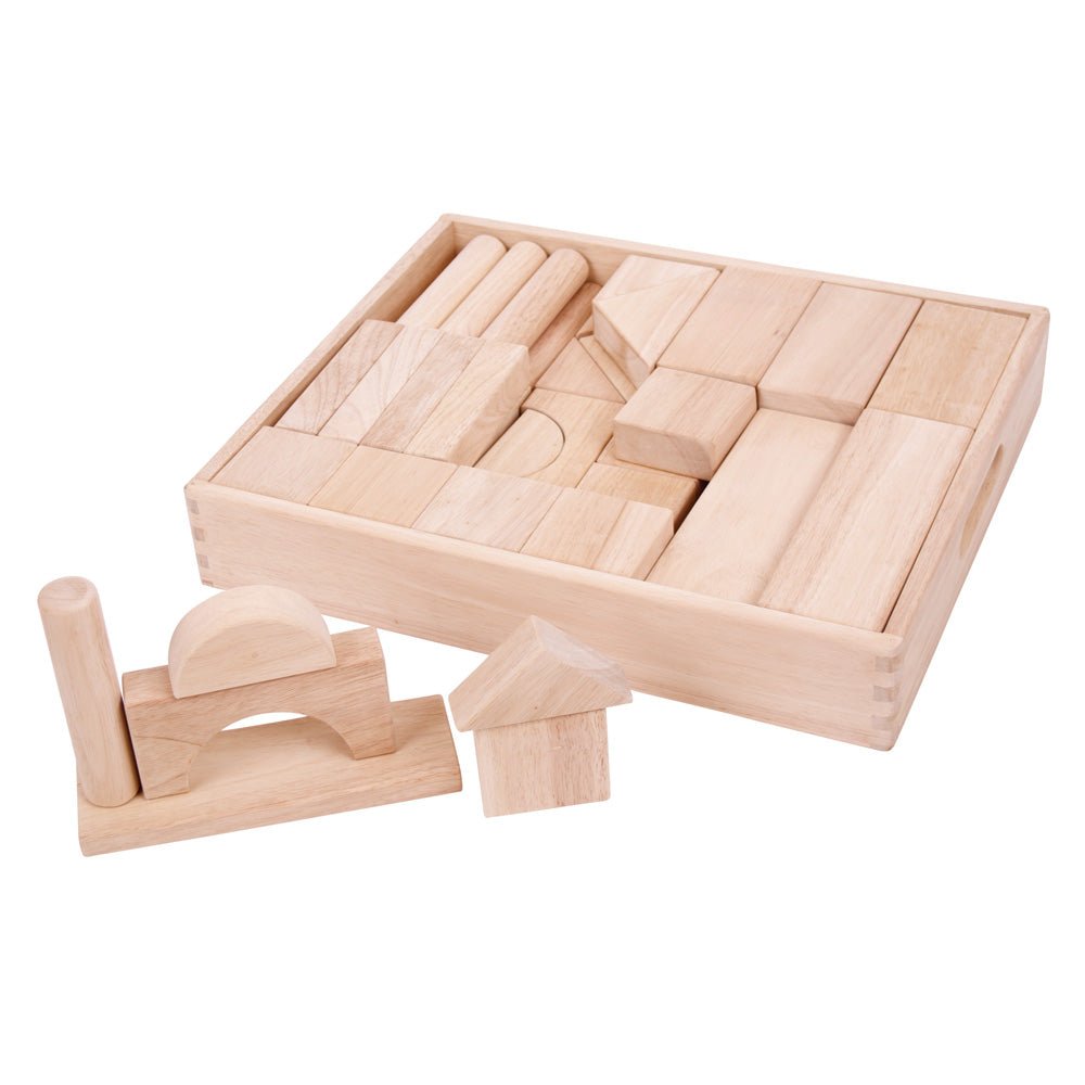 Large Wooden Stacking Blocks - ELLIE