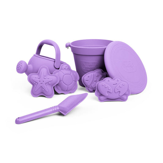 Lavender Purple Silicone Beach Toys Bundle (5 Pieces) - ELLIE