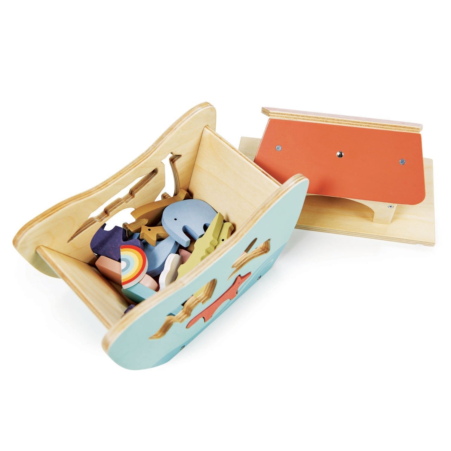 Little Noah's Ark - wooden animals - ELLIE