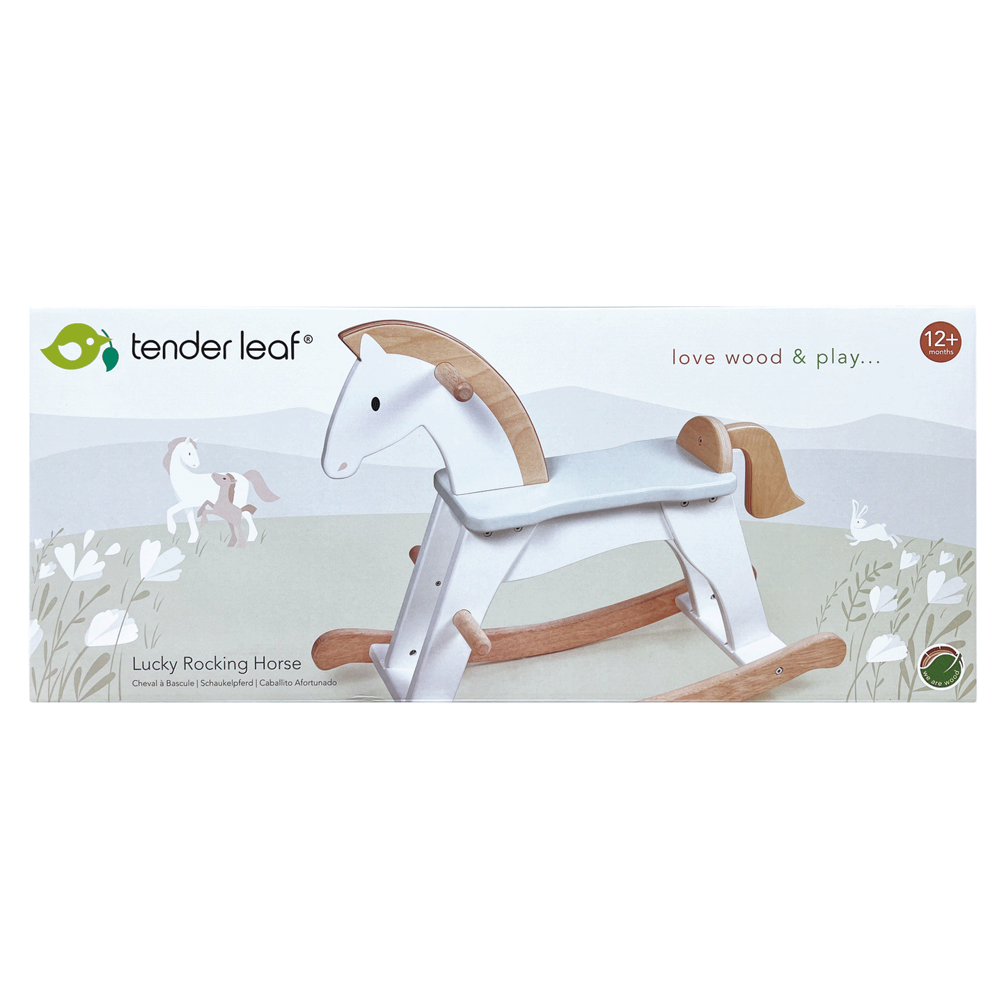 Lucky Rocking Horse - wooden shopping - ELLIE