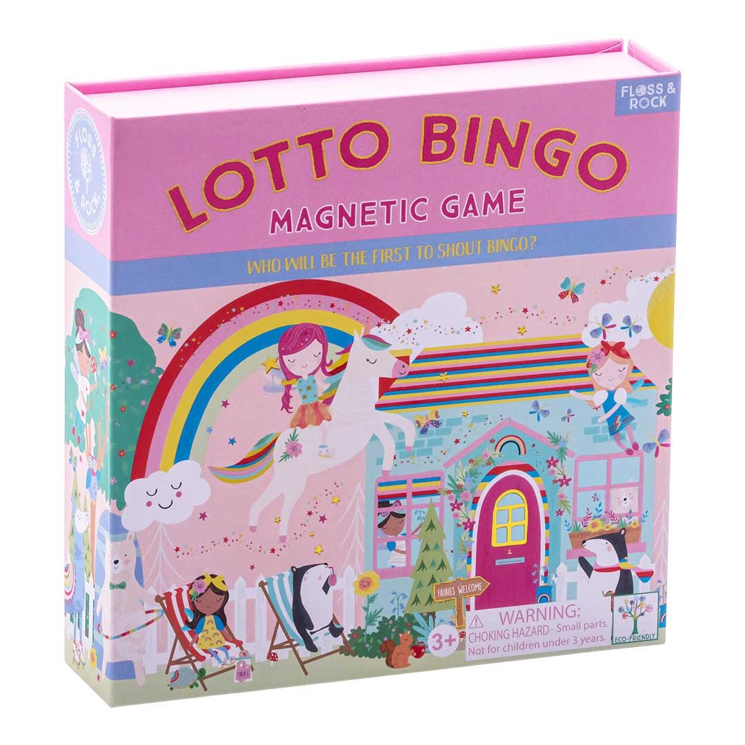 Magnetic Lotto Bingo - Rainbow Fairy - Magnetic Play - ELLIE