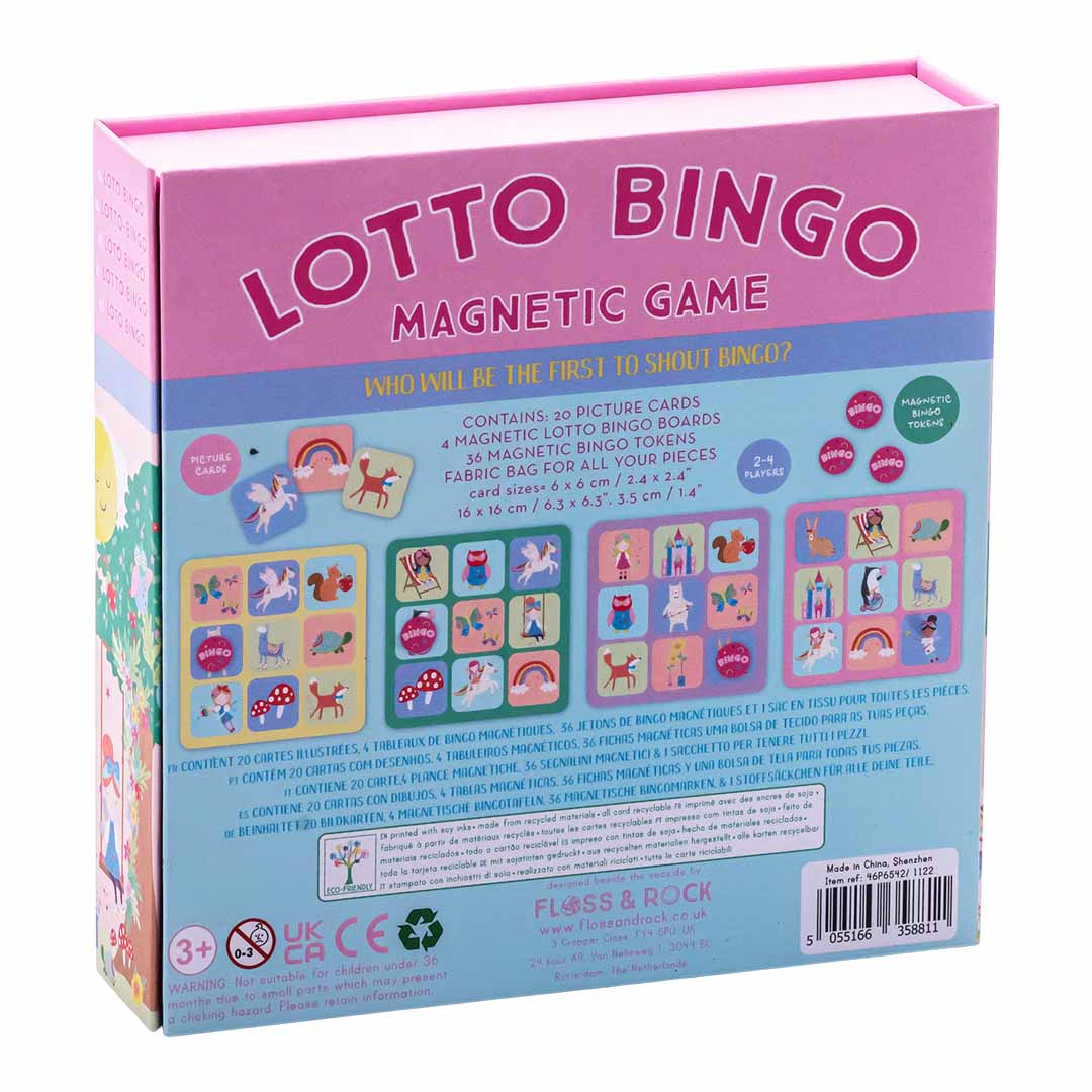 Magnetic Lotto Bingo - Rainbow Fairy - Magnetic Play - ELLIE