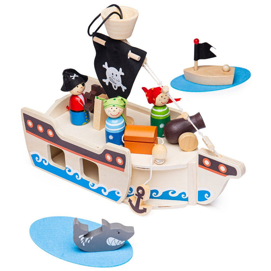 Mini Pirate Ship Playset - ELLIE