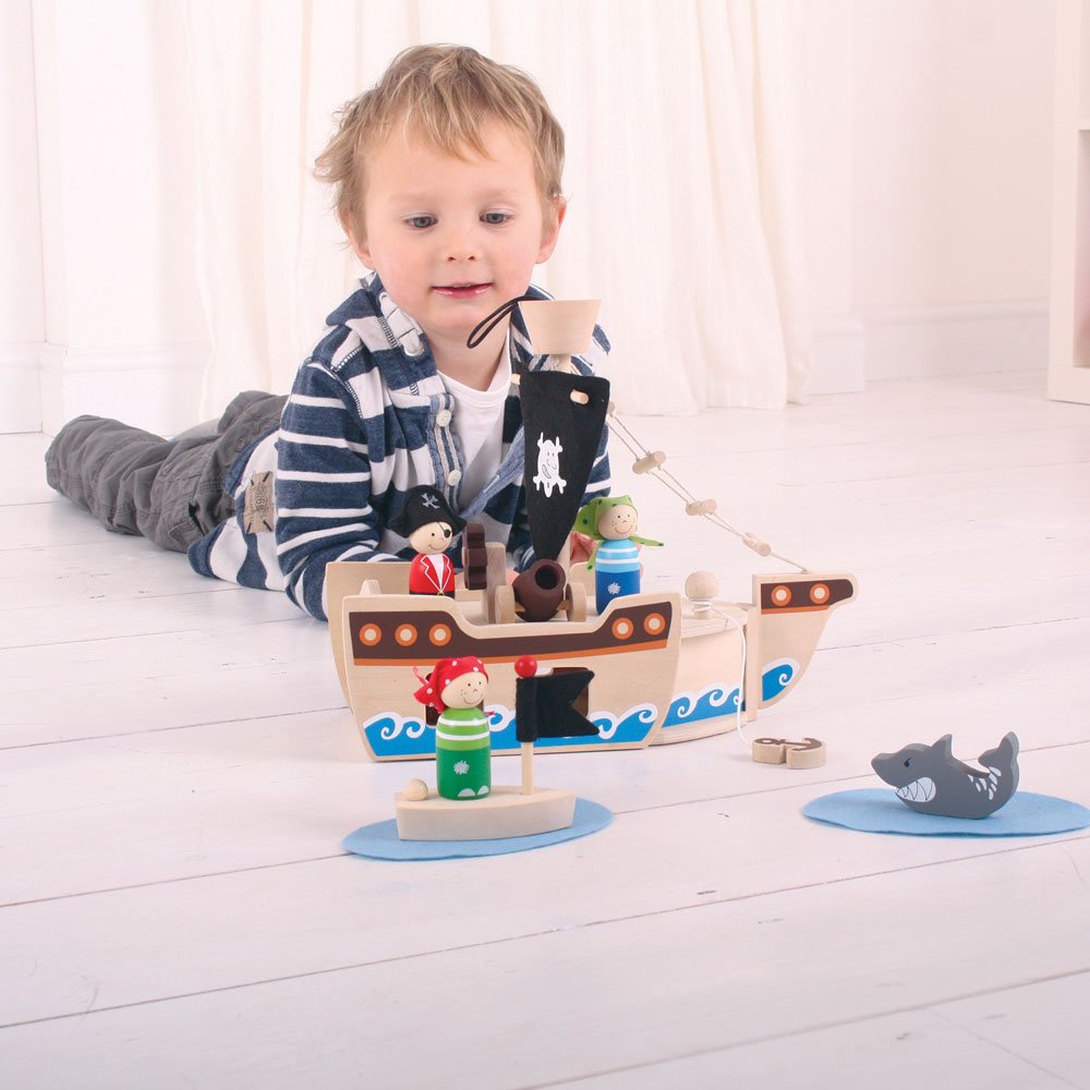 Mini Pirate Ship Playset - ELLIE