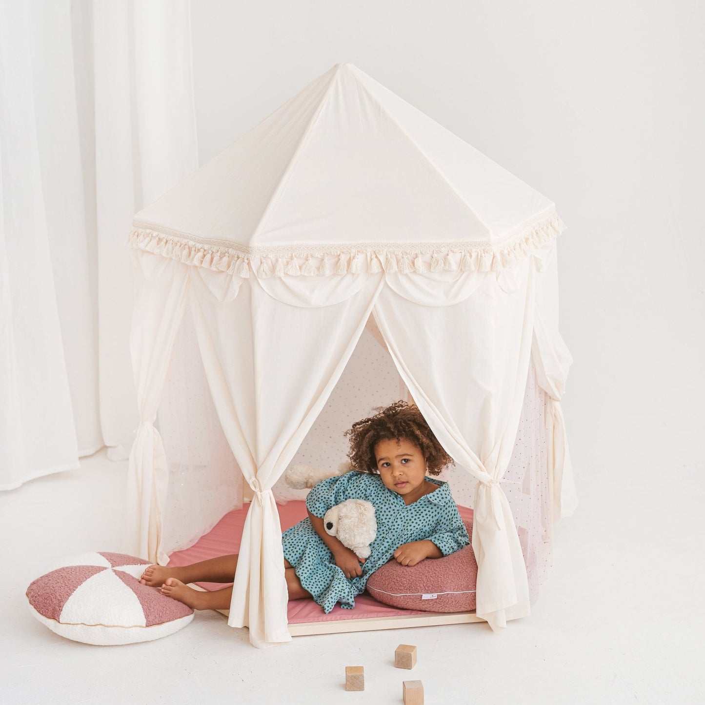 MINICAMP Boho Indoor Playhouse Tent in Pavilion Shape - Teepee - ELLIE