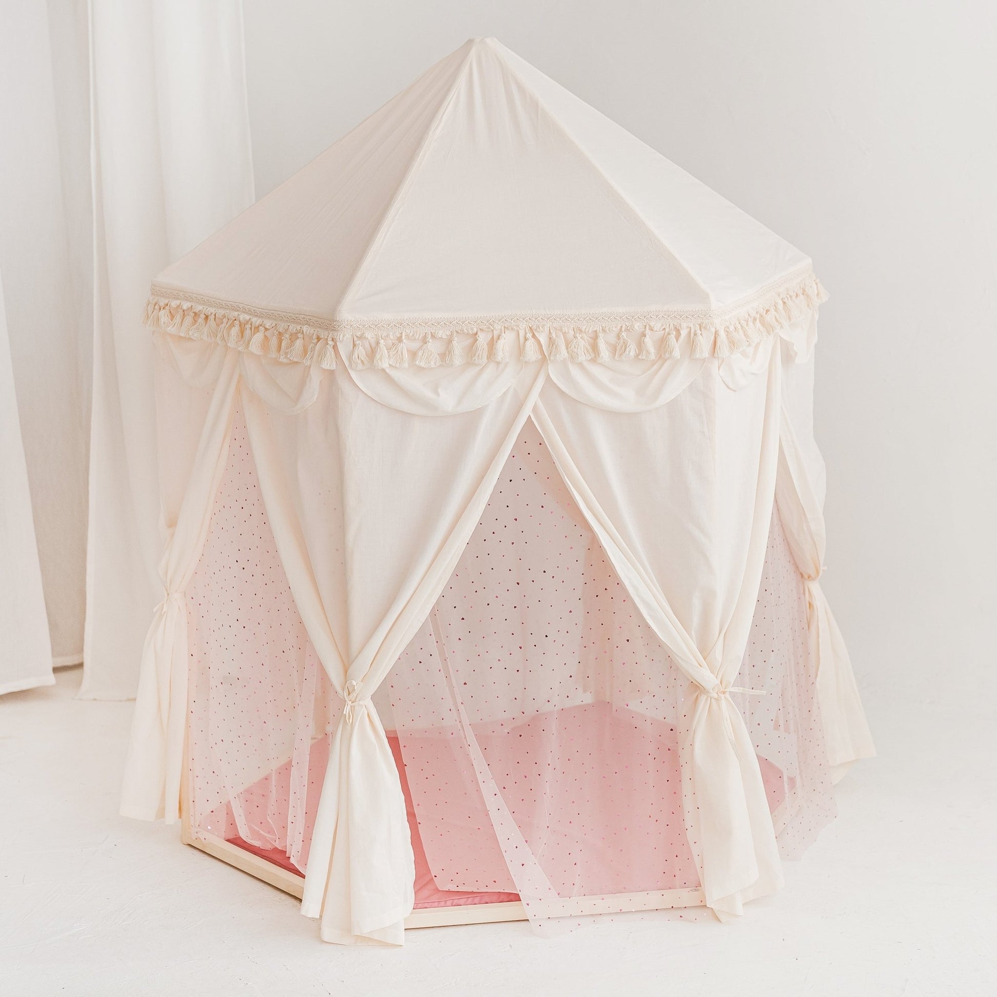 MINICAMP Boho Indoor Playhouse Tent in Pavilion Shape - Teepee - ELLIE