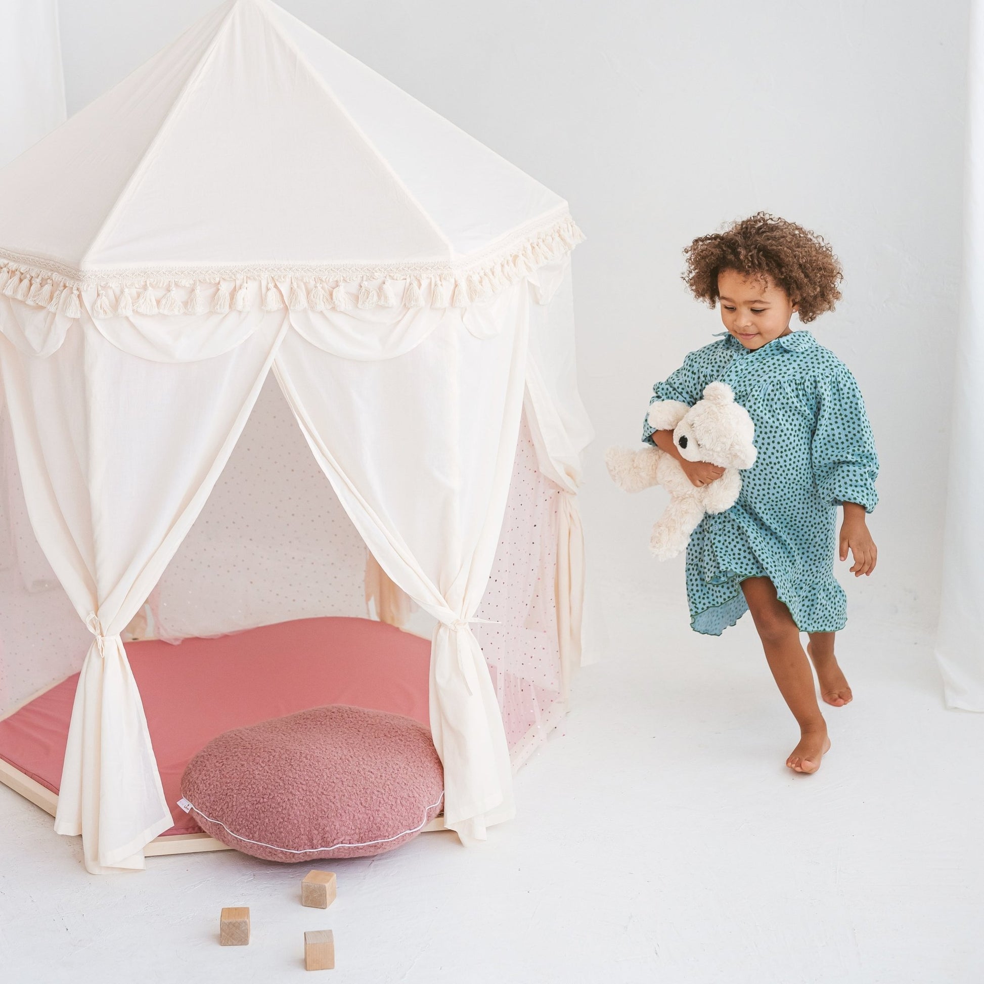 MINICAMP Boho Indoor Playhouse Tent in Pavilion Shape - Teepee - ELLIE