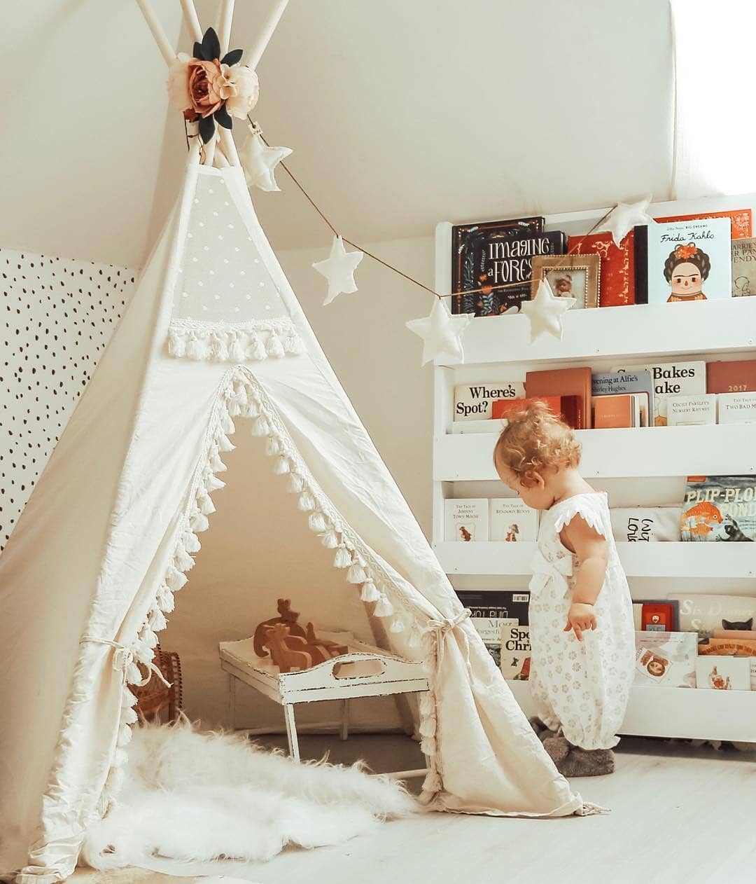 MINICAMP Boho Kids Teepee With Tassels - Teepee - ELLIE