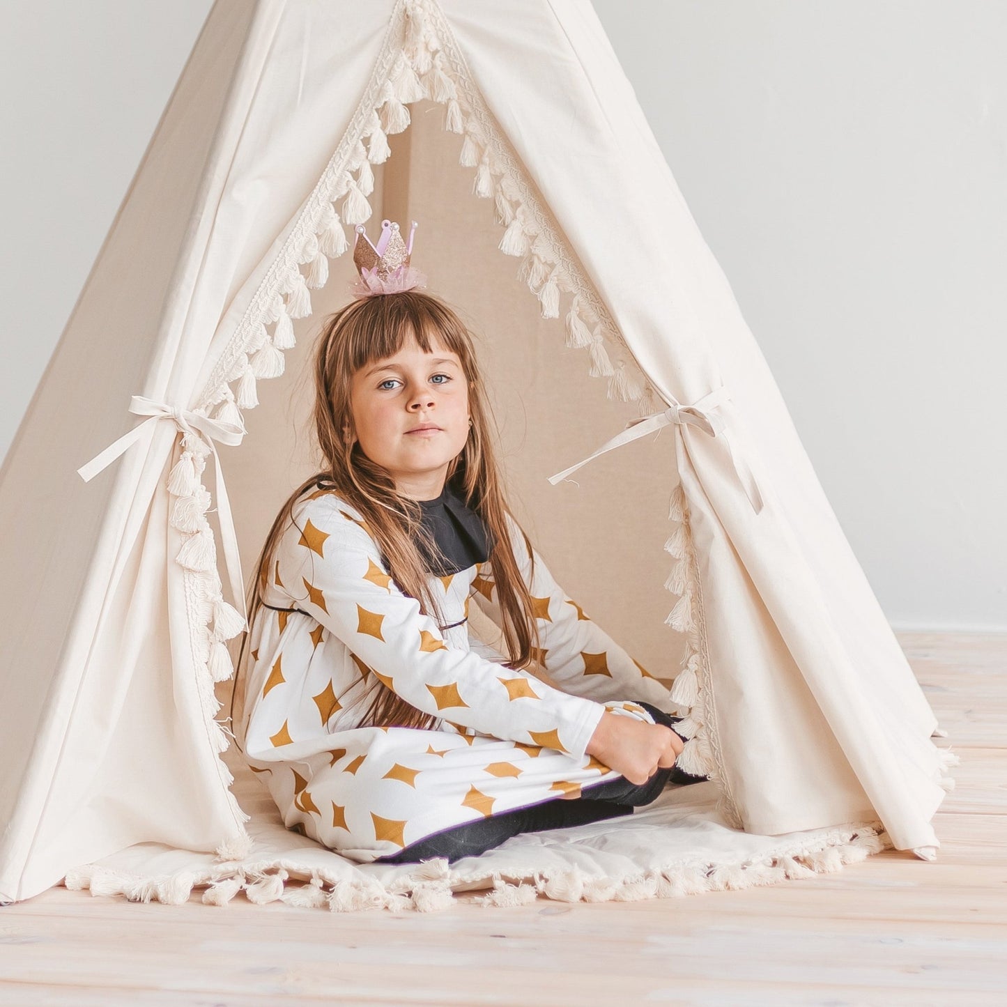 MINICAMP Boho Kids Teepee With Tassels - Teepee - ELLIE