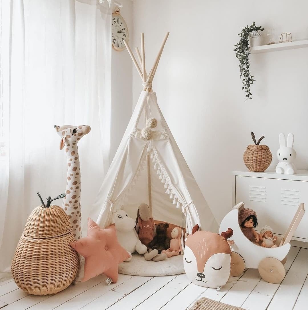 MINICAMP Boho Kids Teepee With Tassels - Teepee - ELLIE