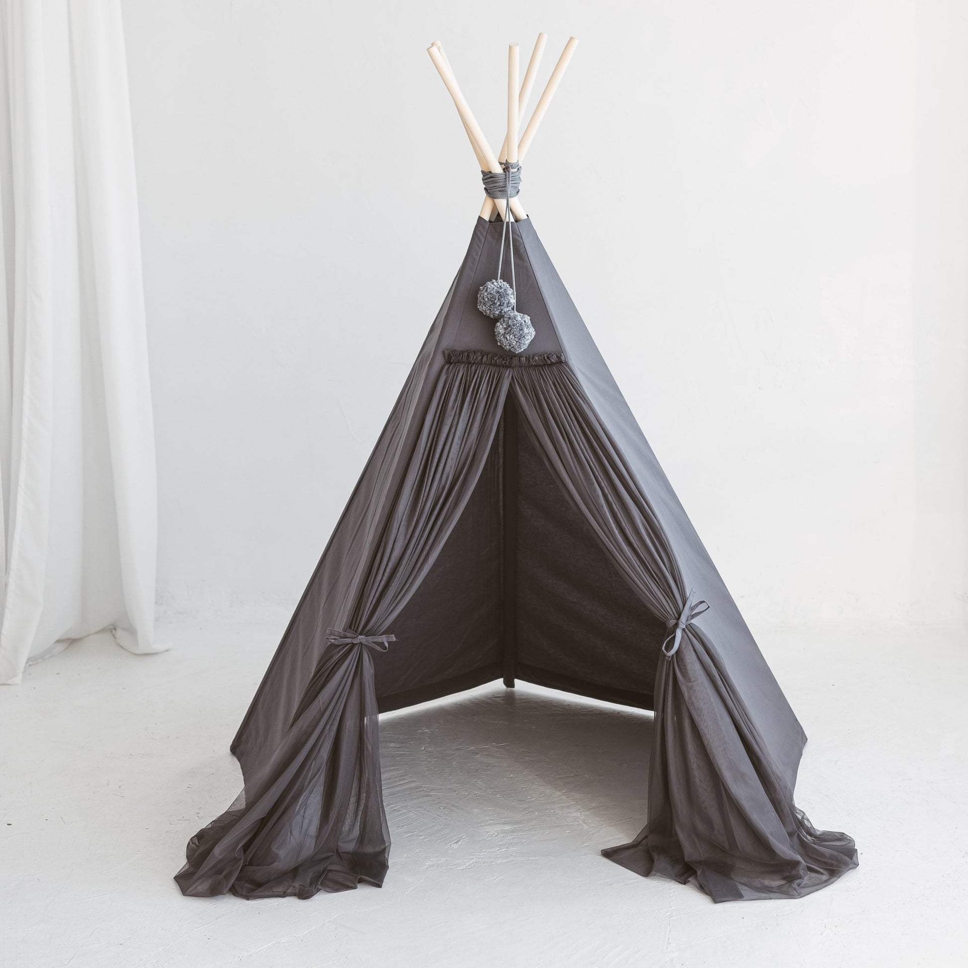 MINICAMP Fairy Kids Play Tent in Grey - Teepee - ELLIE