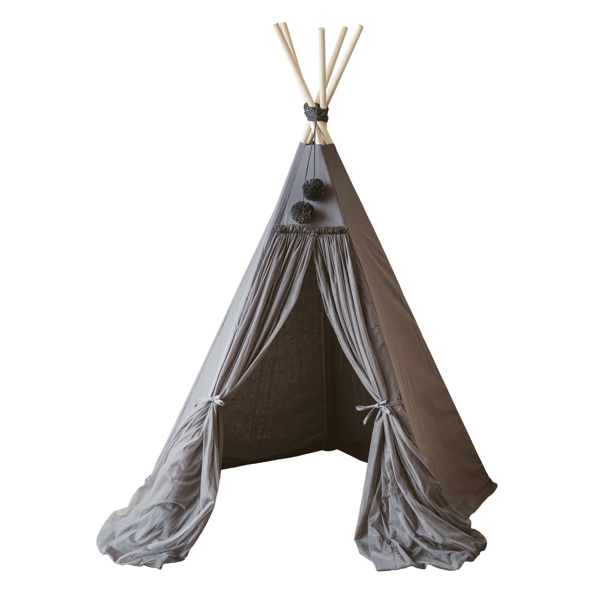 MINICAMP Fairy Kids Play Tent in Grey - Teepee - ELLIE