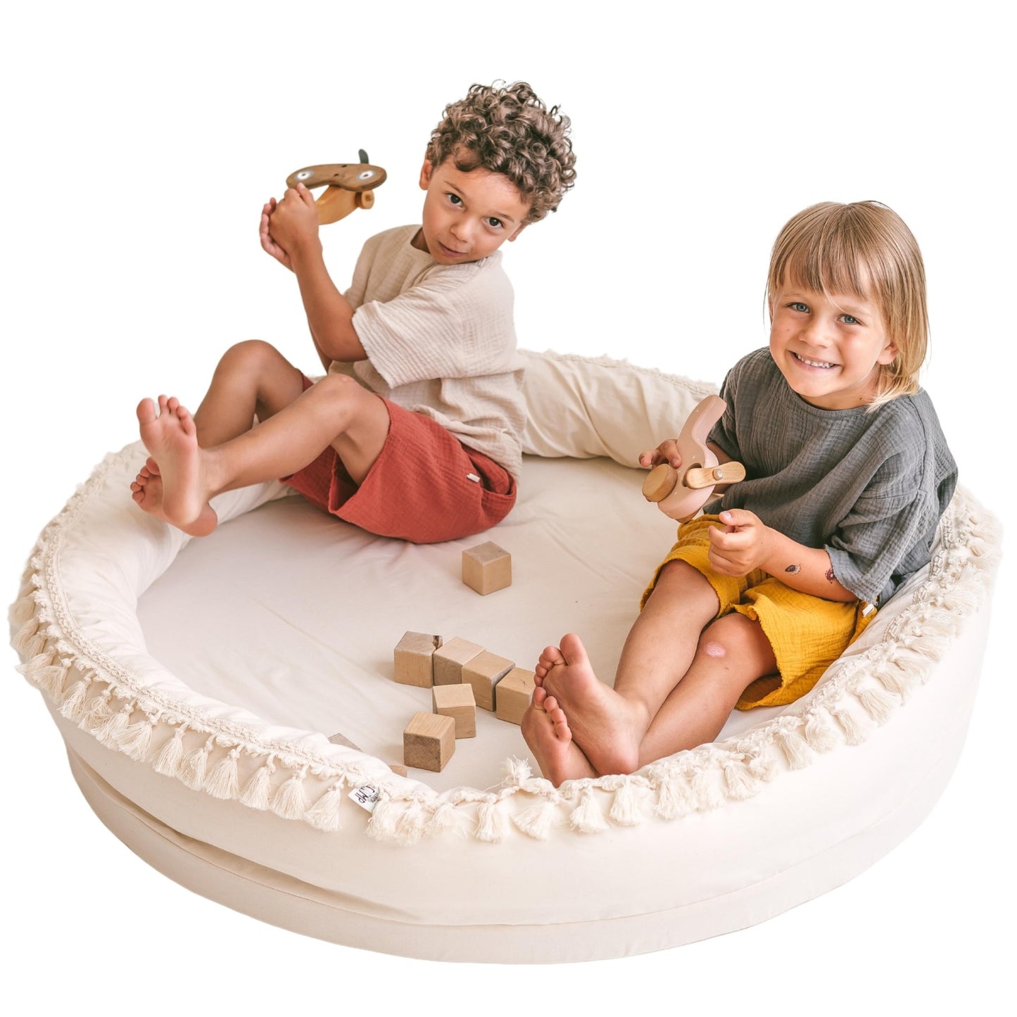 MINICAMP Large Play & Rest Kids Lounger - Floor pillow - ELLIE