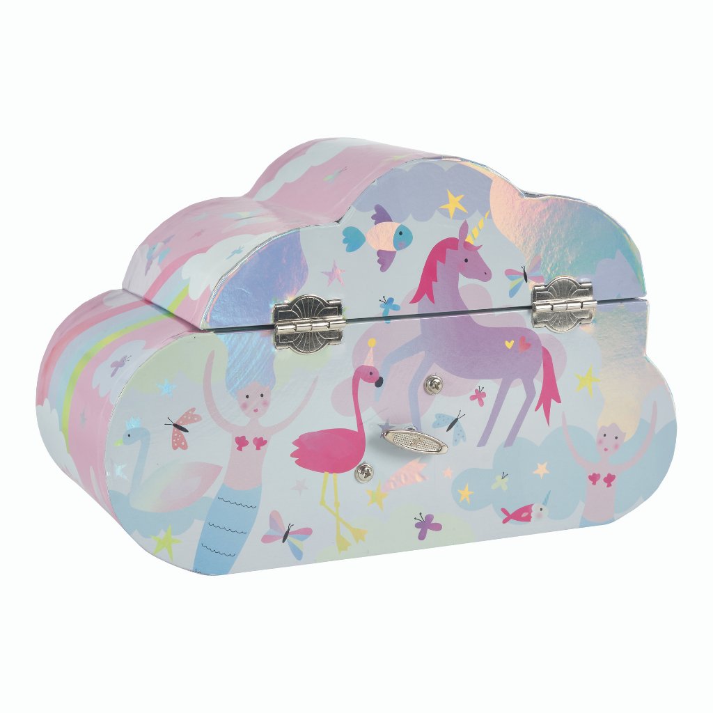 Musical Jewellery Box Cloud Shape - Fantasy - Jewellery Boxes - ELLIE