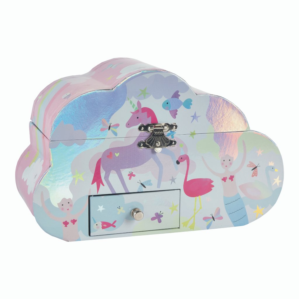 Musical Jewellery Box Cloud Shape - Fantasy - Jewellery Boxes - ELLIE