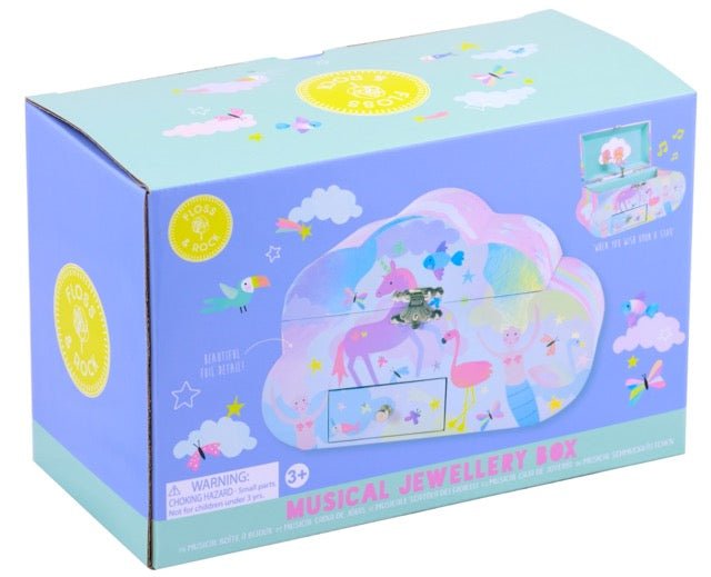 Musical Jewellery Box Cloud Shape - Fantasy - Jewellery Boxes - ELLIE