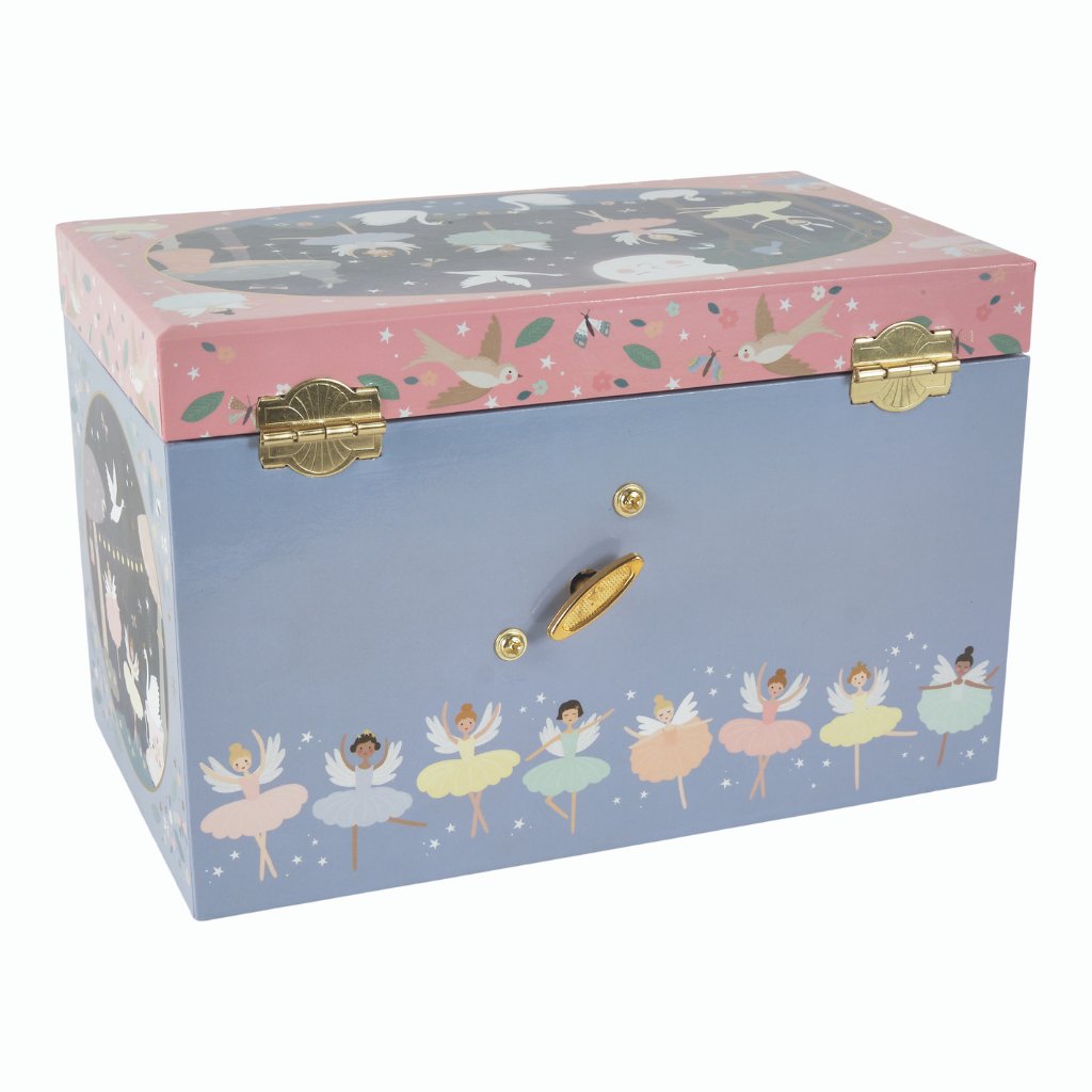 Musical Jewellery Box With 3 Drawers - Enchanted - Jewellery Boxes - ELLIE