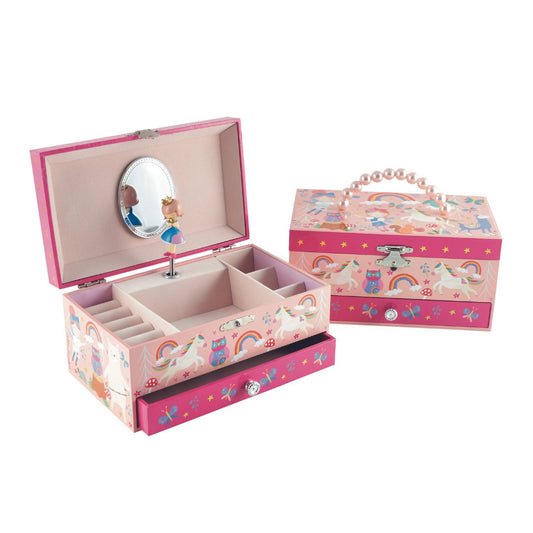 Musical Jewellery Box With Drawer - Rainbow Fairy - Jewellery Boxes - ELLIE