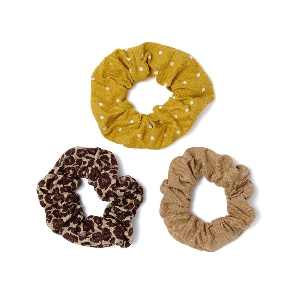 Off-Cut Scrunchies - Leopard Multipack - Accessories - ELLIE