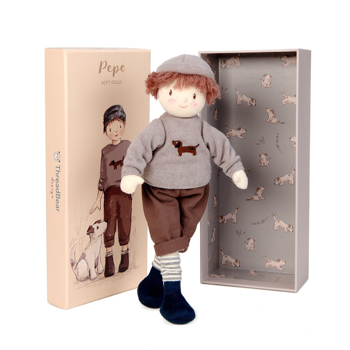 Pepe Rag Doll - Soft Dolls - ELLIE