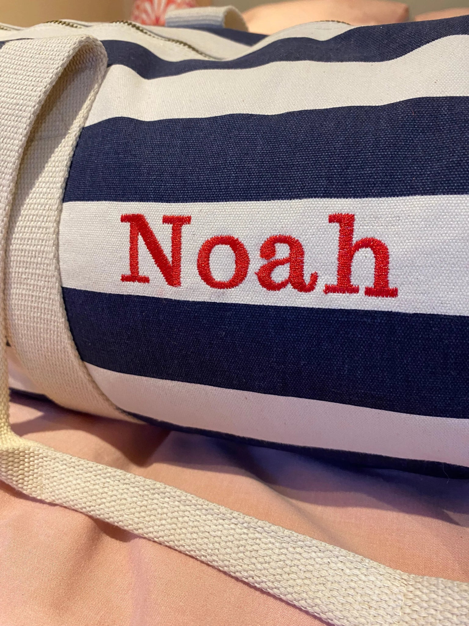 Personalised Barrel Bag - Toiletry Bags - ELLIE