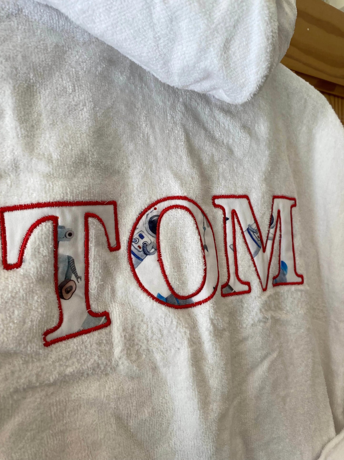 Personalised Bath Robe - Towelling - ELLIE