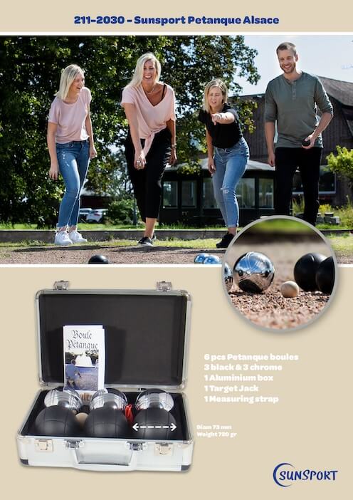 Petanque Alsace - Outdoor Games - ELLIE