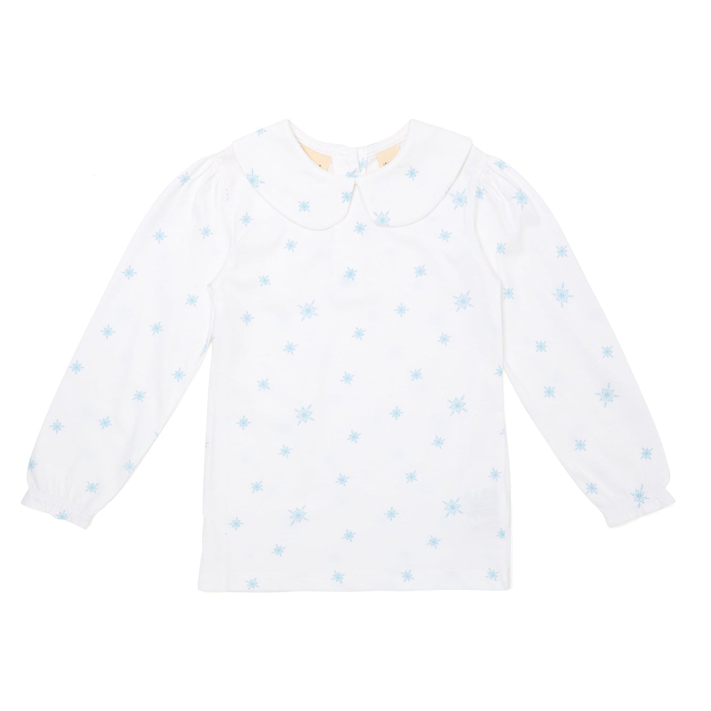 Peter Pan Collar - Snowflake - Tops & Tees - ELLIE