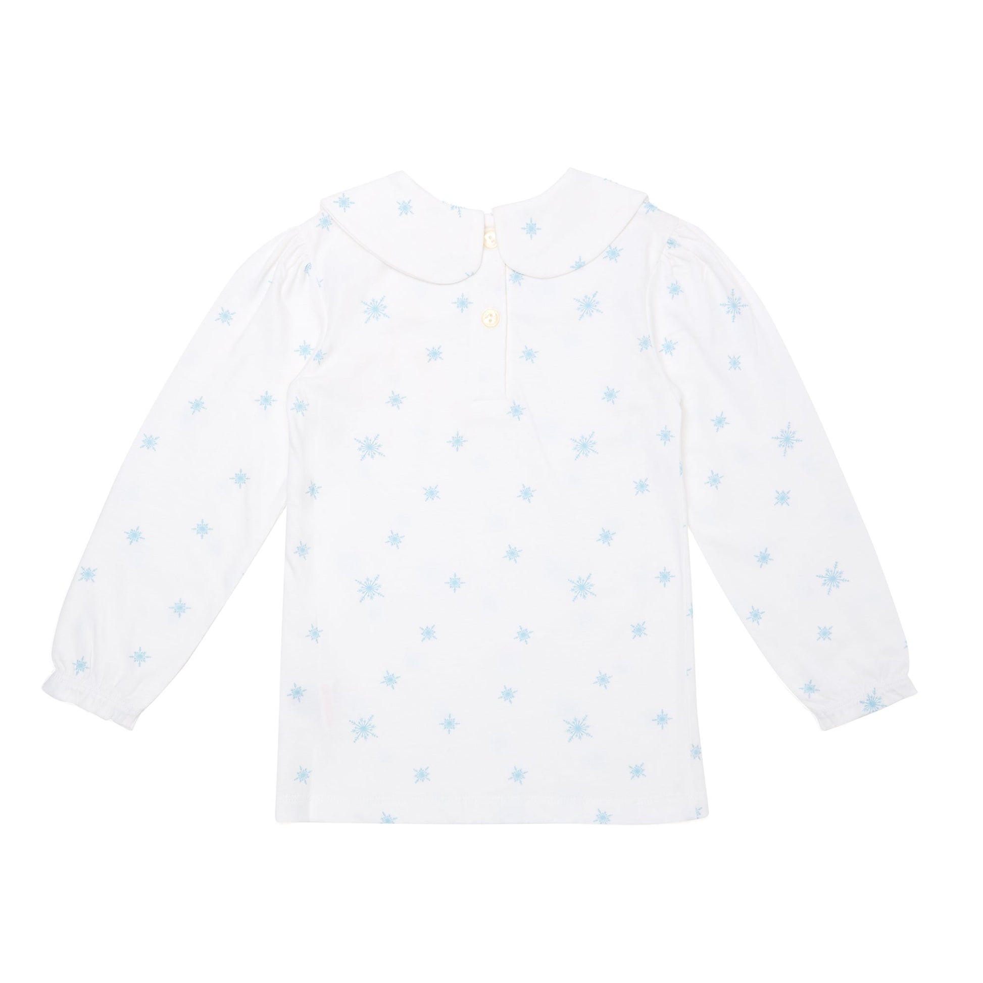 Peter Pan Collar - Snowflake - Tops & Tees - ELLIE