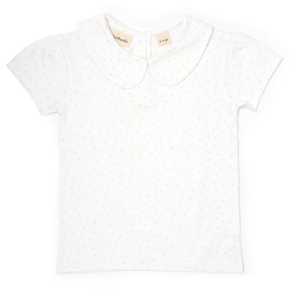 Peter Pan Short Sleeved T-Shirt - Yellow Spot - Tops & Tees - ELLIE