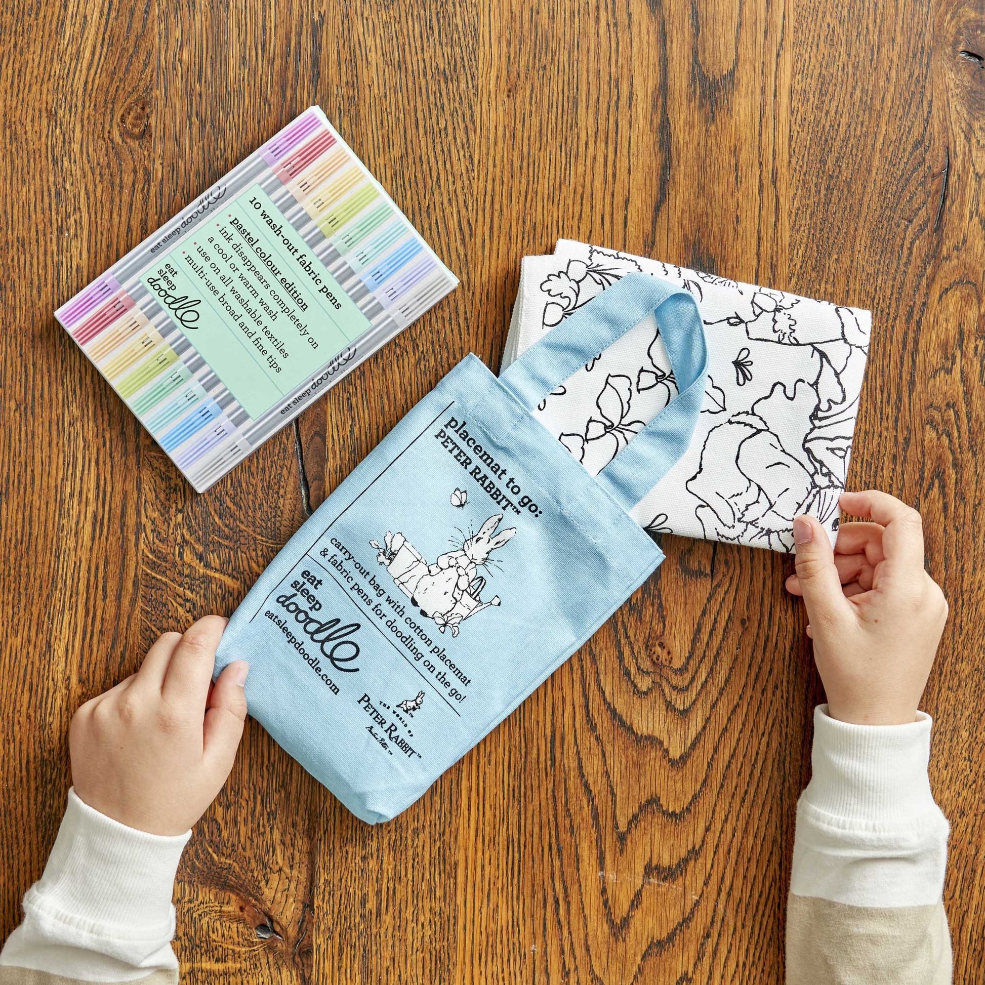 Peter Rabbit™ & Friends Placemat to Go - Colour in & Learn - Educational Colouring Gifts - ELLIE