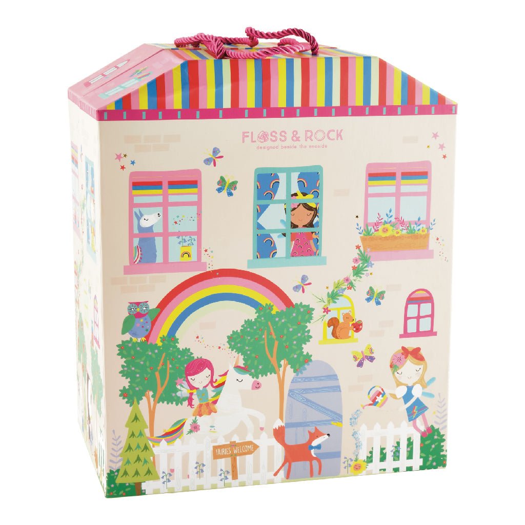 Playbox With Wooden Pieces - Rainbow Fairy - Play Boxes - ELLIE