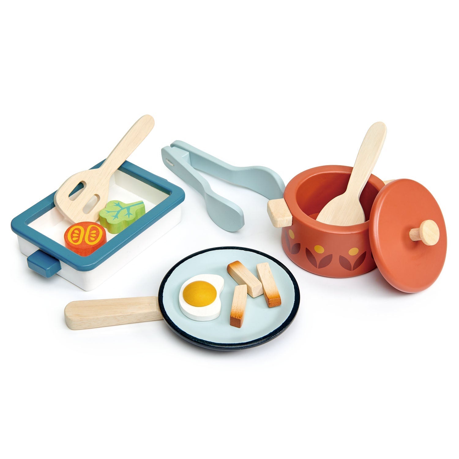 Pots and Pans - Wooden pretend play - ELLIE