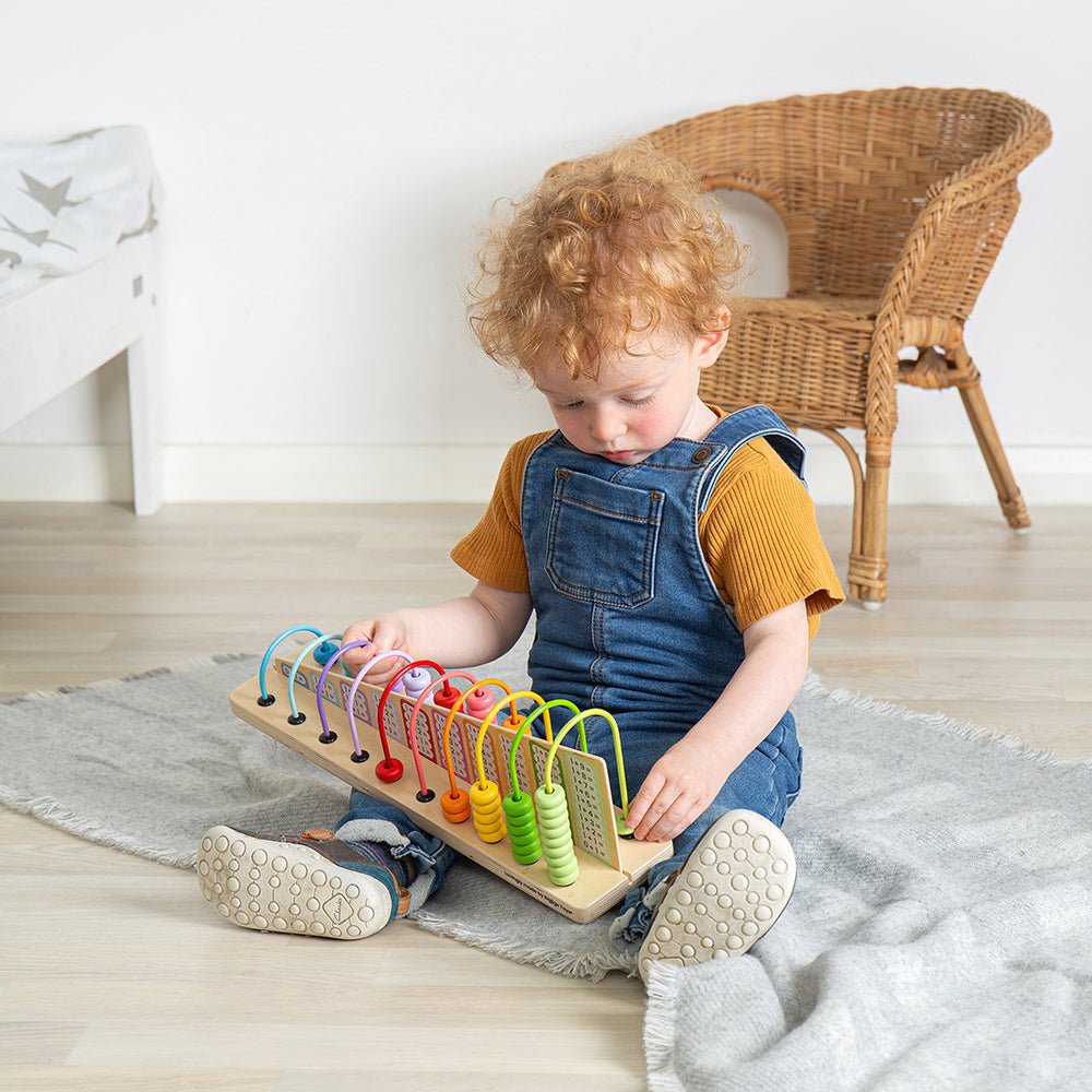 Rainbow Counting Abacus - ELLIE