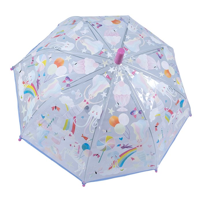 Transparent Colour Changing Umbrella - Fantasy - Magic Umbrellas - ELLIE