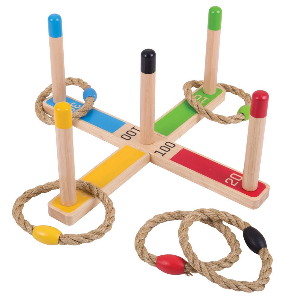 Wooden Quoits Game - ELLIE