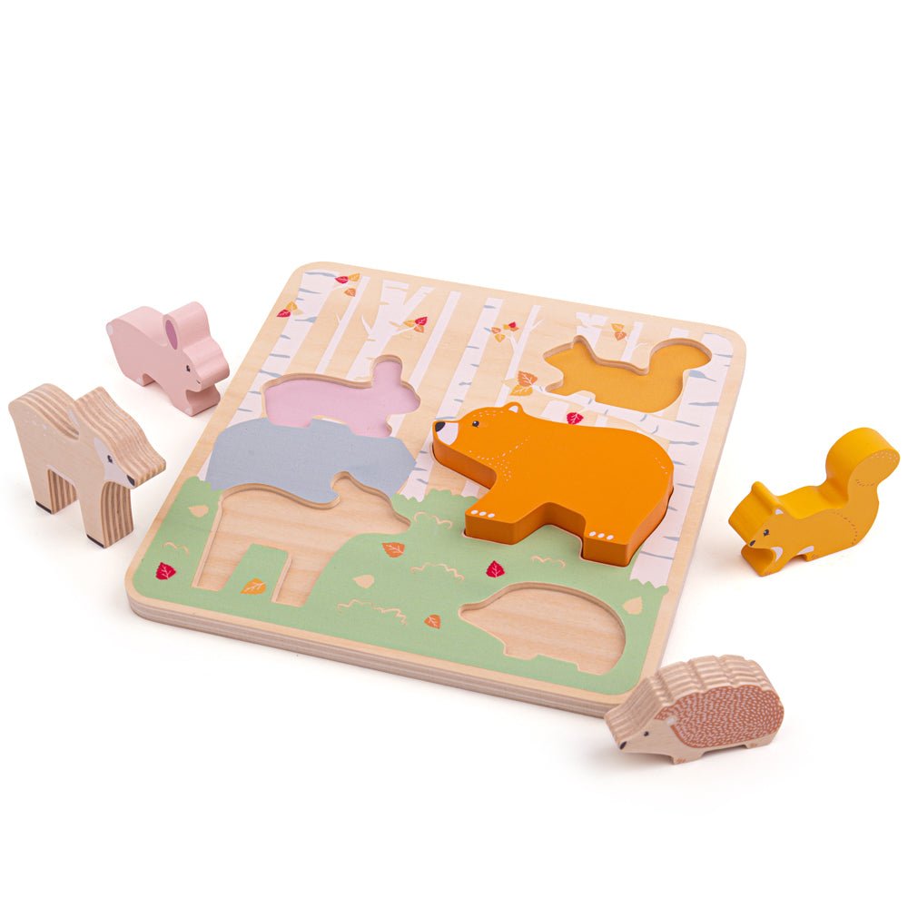 Woodland Chunky Puzzle - FSC 100% - ELLIE